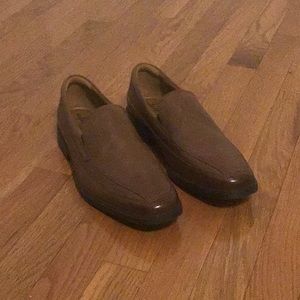 Dark Tan Leather Shoe